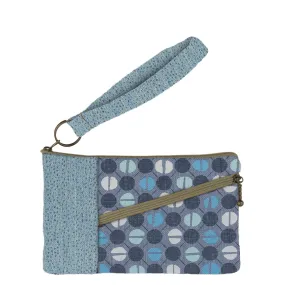 Maruca Beetle Wristlet in Pod Denim