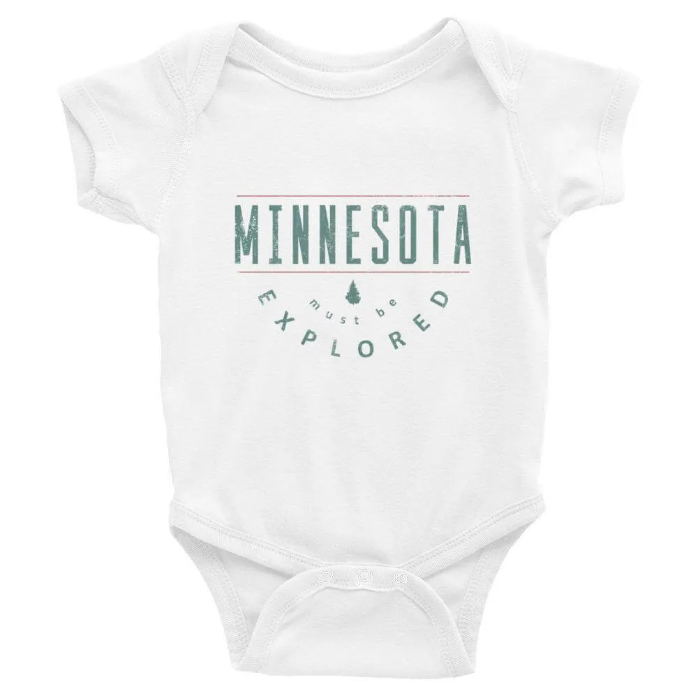 Minnesota Must Be Explored Baby Onesie