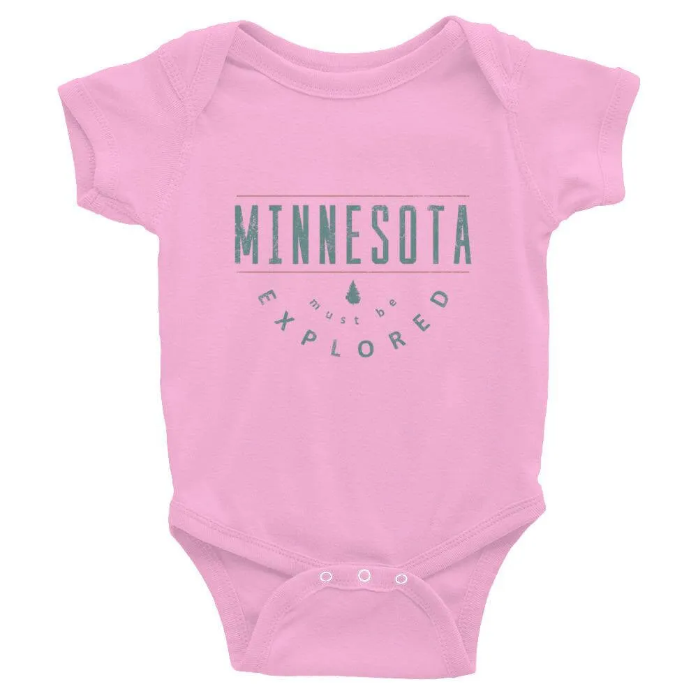 Minnesota Must Be Explored Baby Onesie