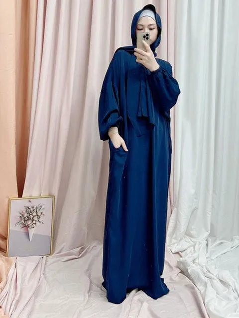 Modest Abayas Hooded Abaya Jilbab for Women