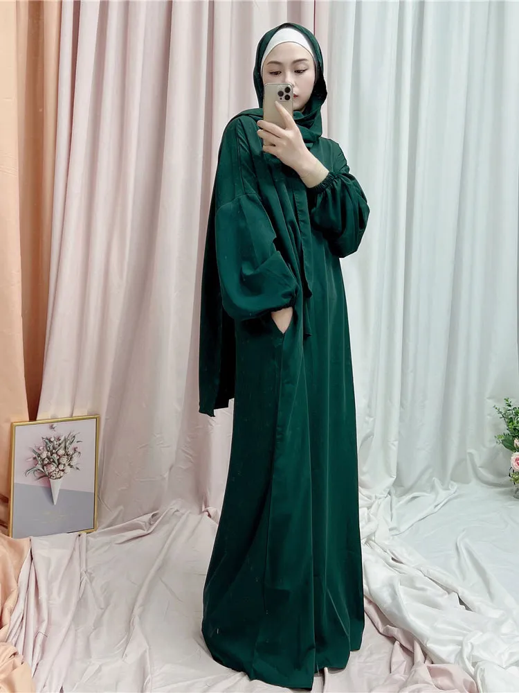 Modest Abayas Hooded Abaya Jilbab for Women