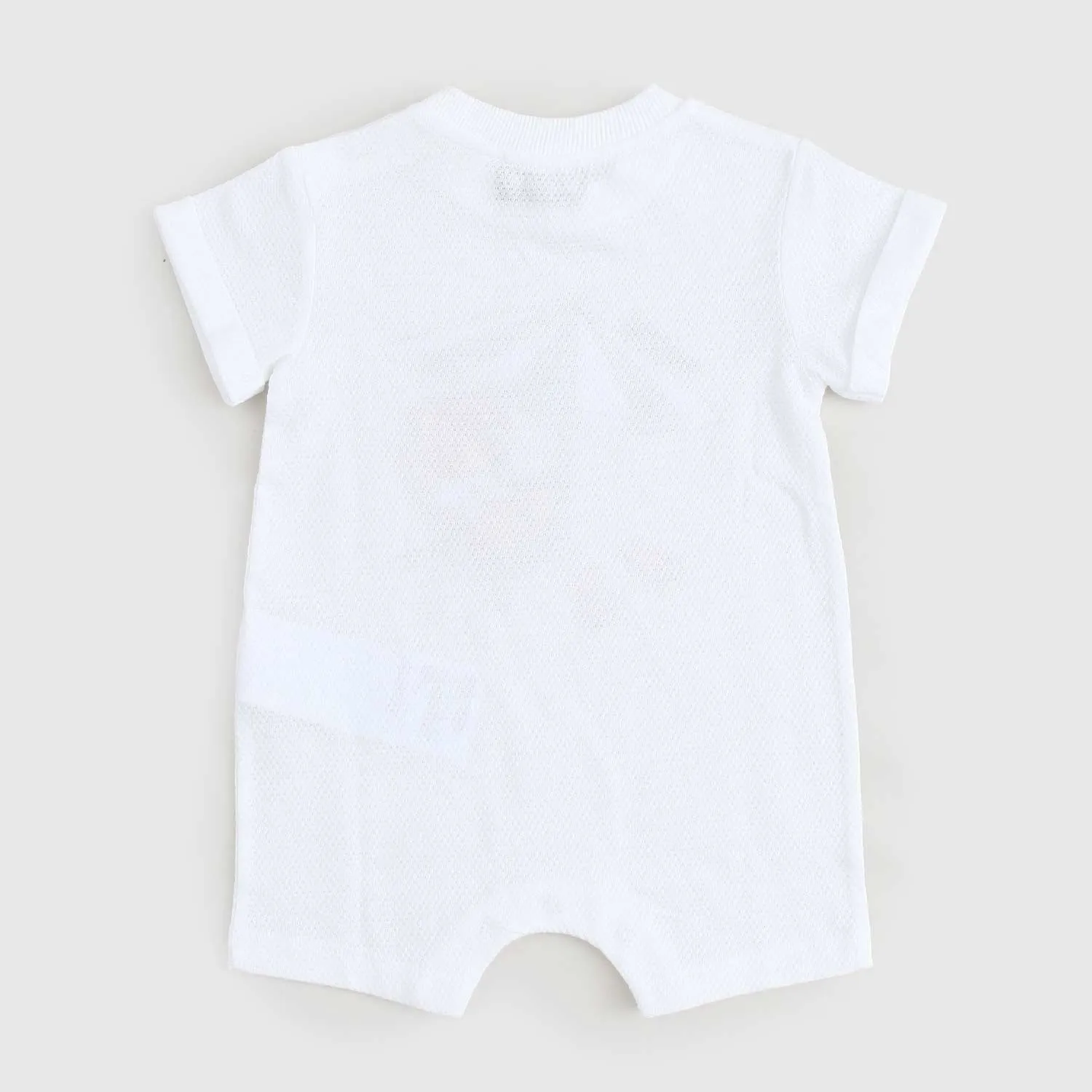 Moschino White Baby Sea Bear Onesie