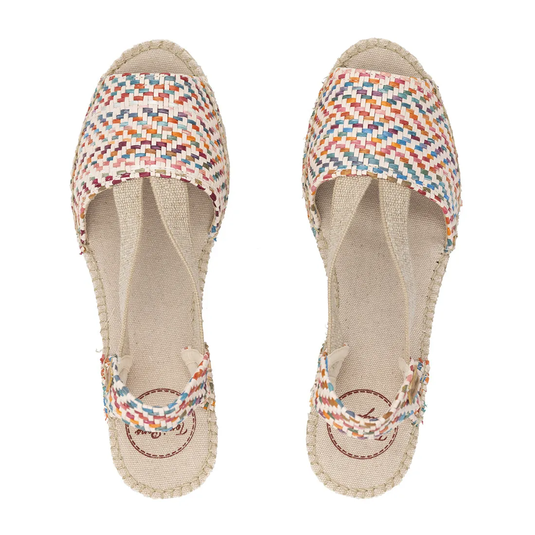 Multicoloured Wedge Espadrille For Women - Teide-MS