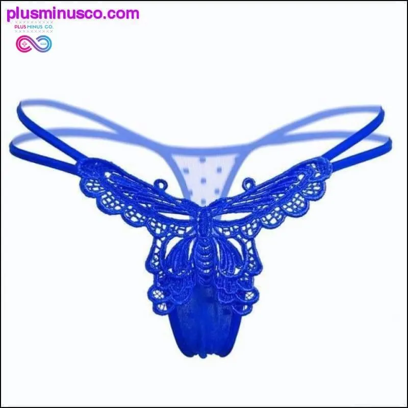 New Style Women Hollow Butterfly Sexy Panties For Women See