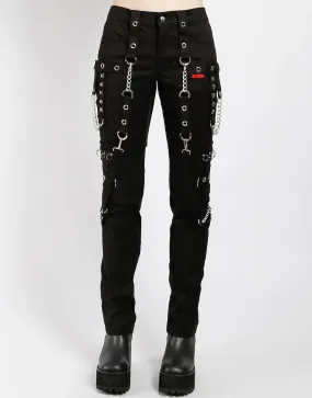 No Excuses Bondage Pant-Black