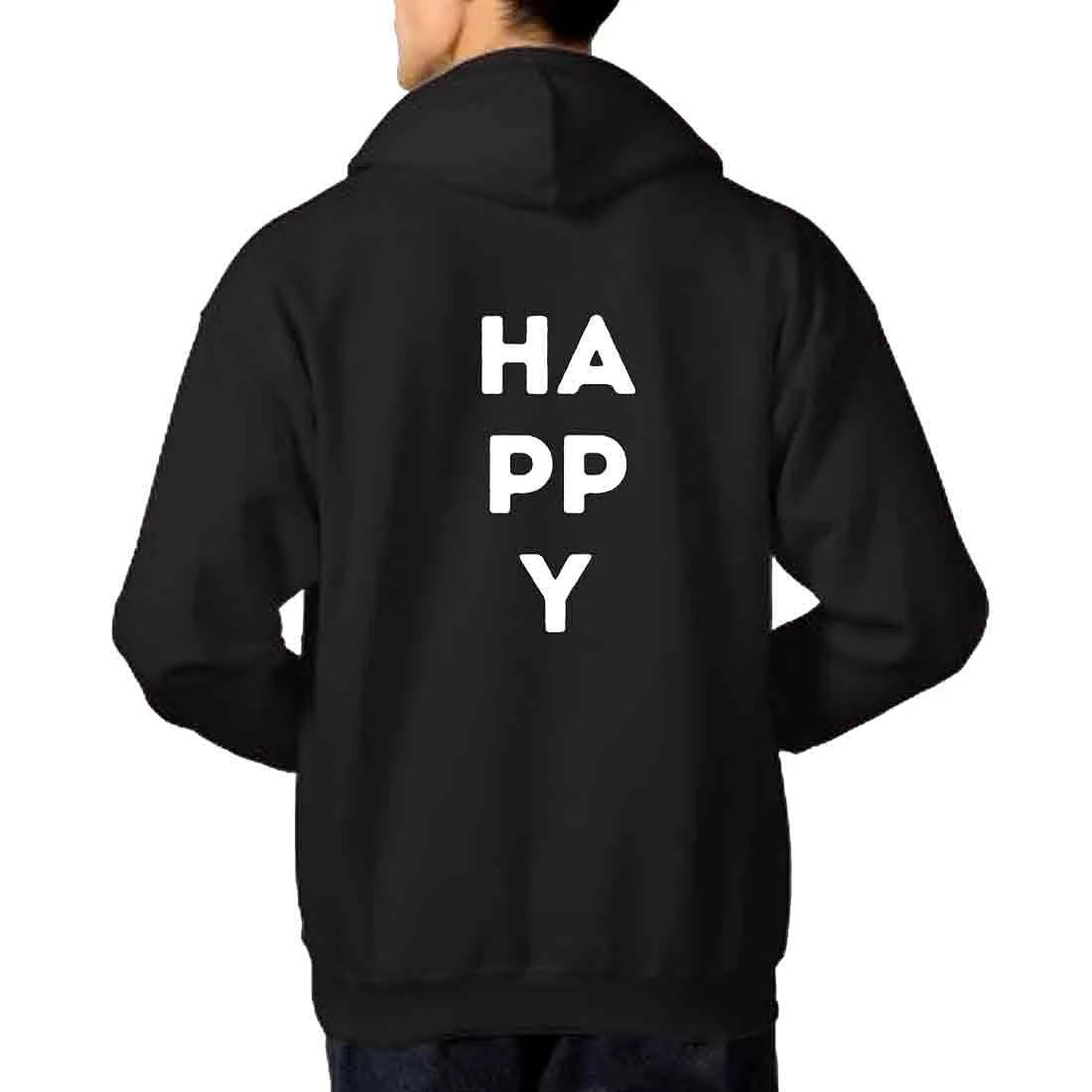 Nutcase Unisex Hoodies For Men - Happy