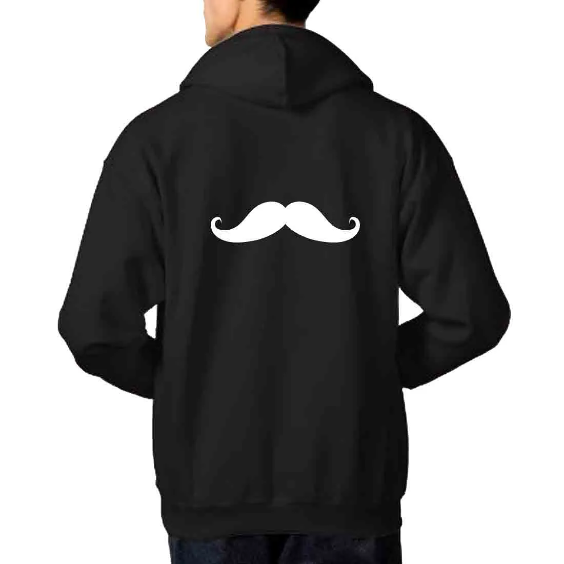 Nutcase Unisex Hoodies For Men - Mustache