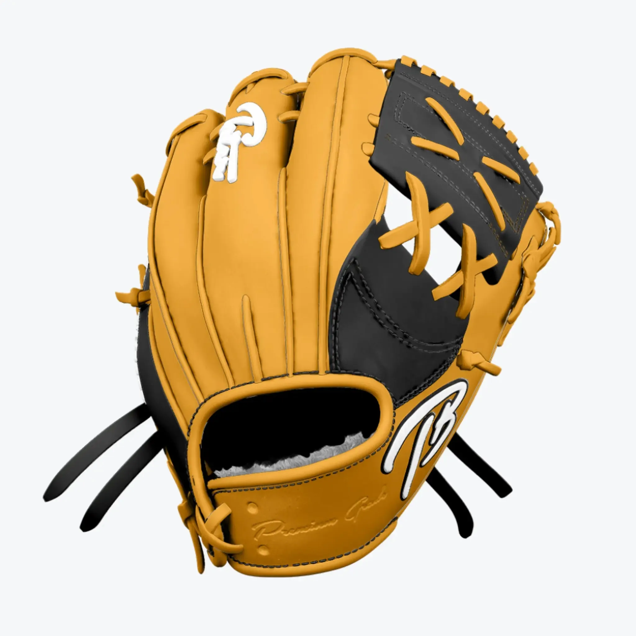 One Piece Web Infield Glove