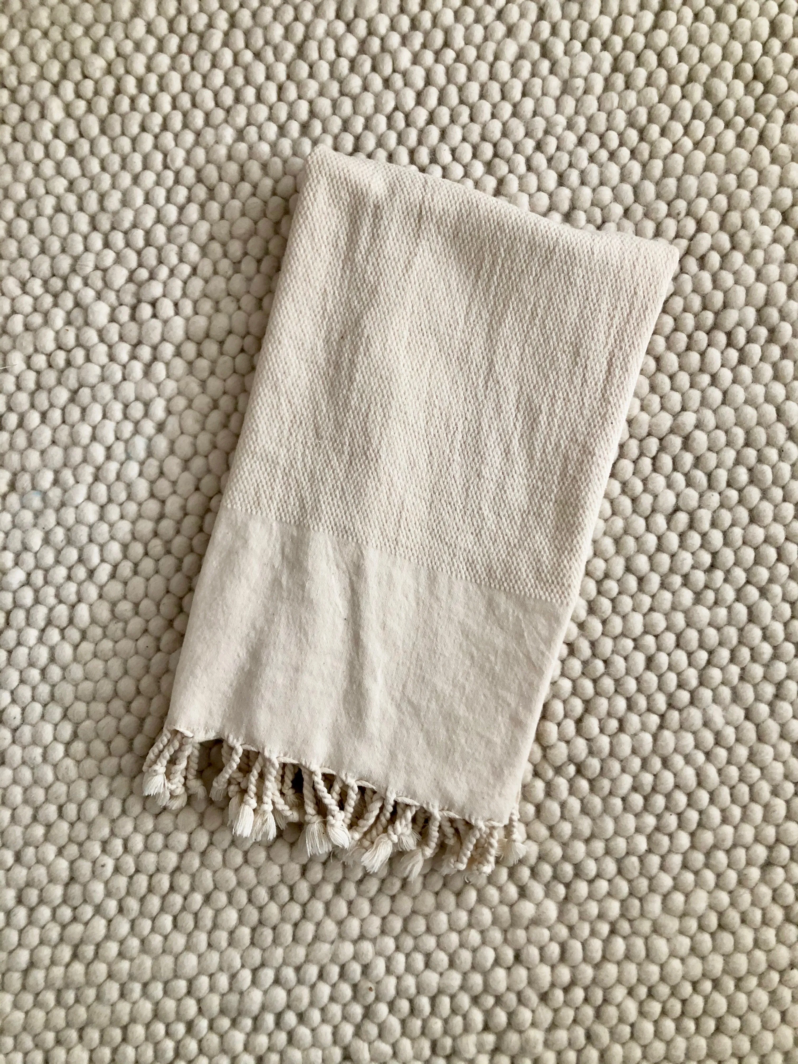 Organic Stonewashed Cotton Turkish Towels