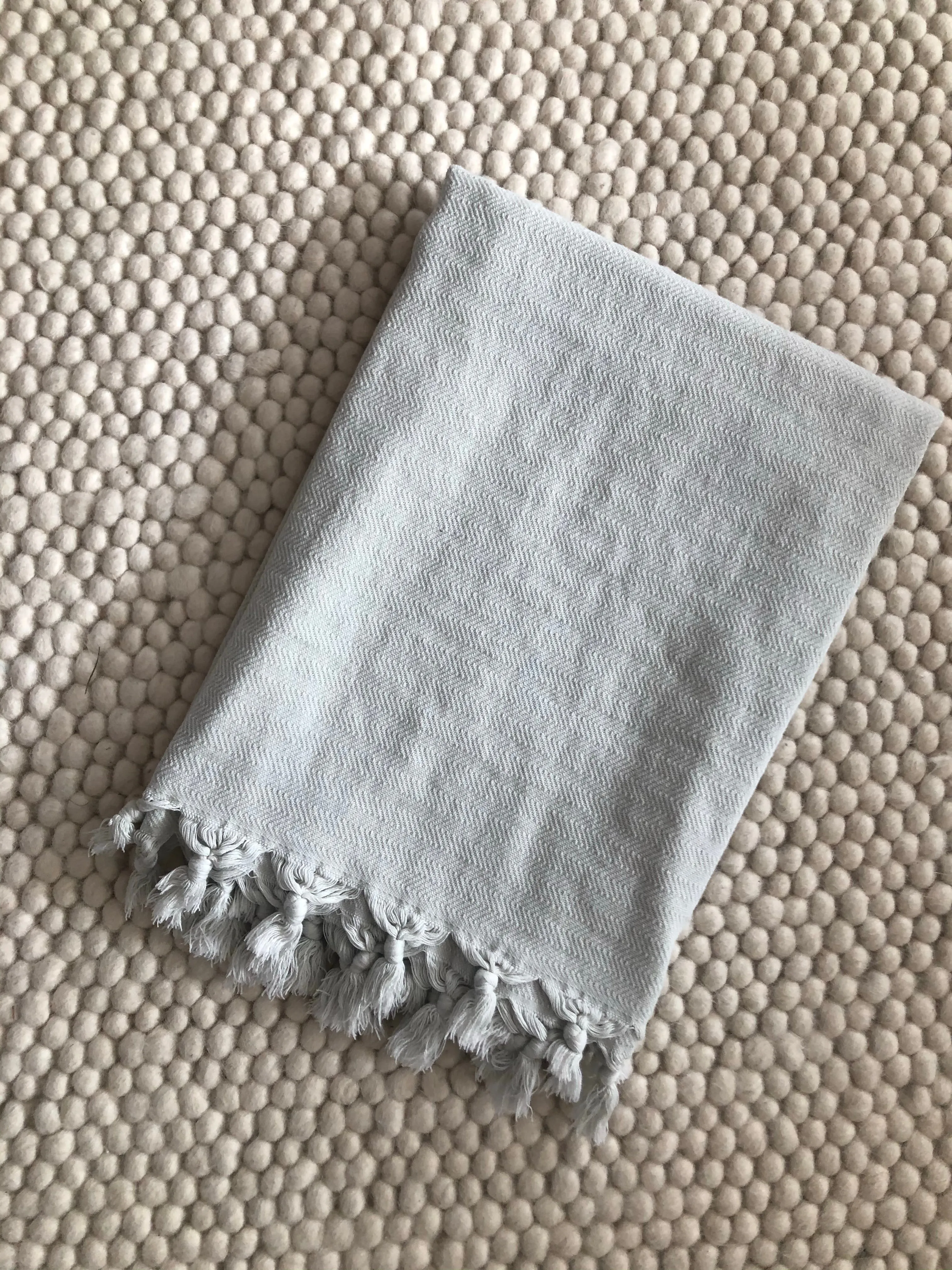 Organic Stonewashed Cotton Turkish Towels