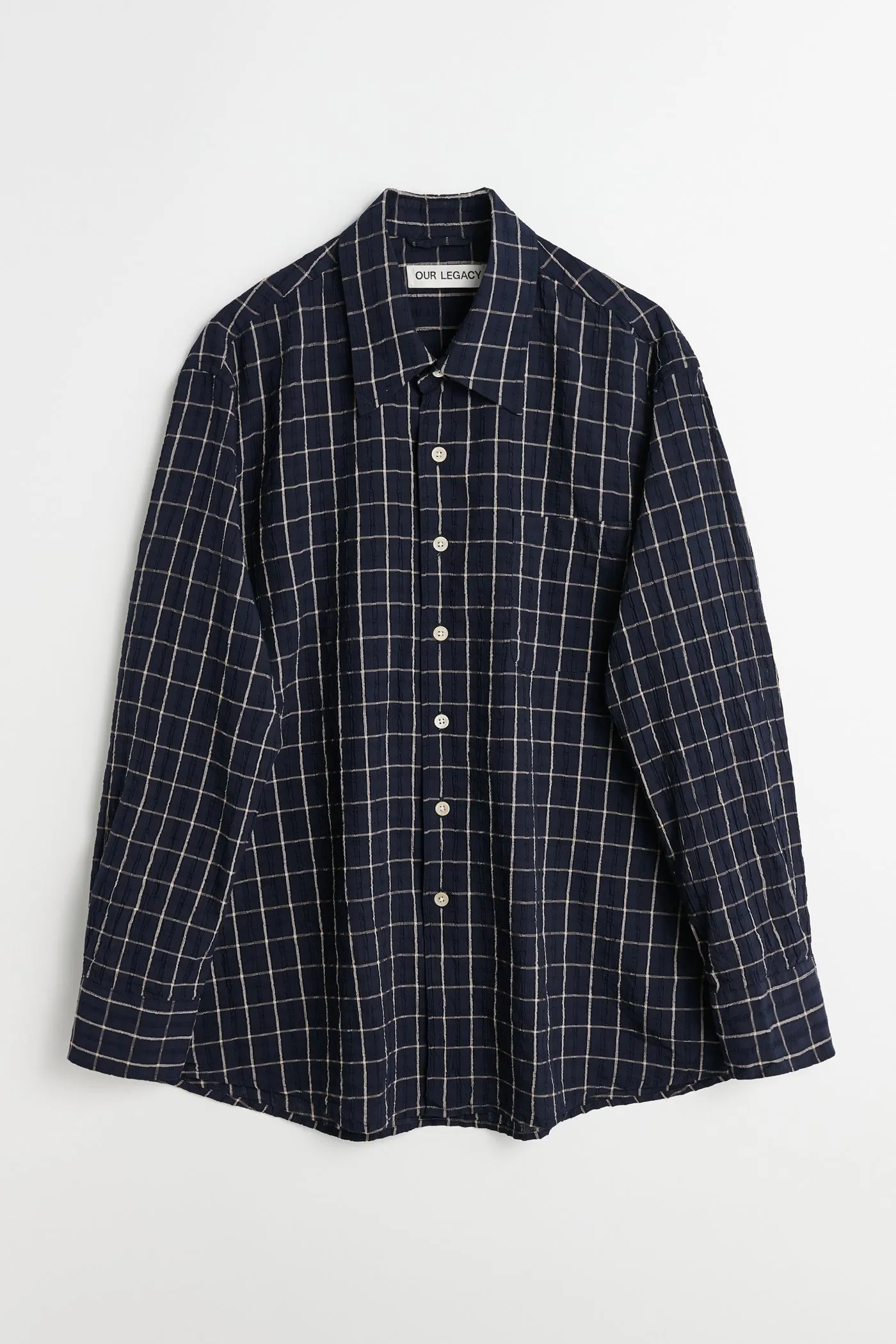 OUR LEGACY  |Other Plaid Patterns Street Style Long Sleeves Shirts