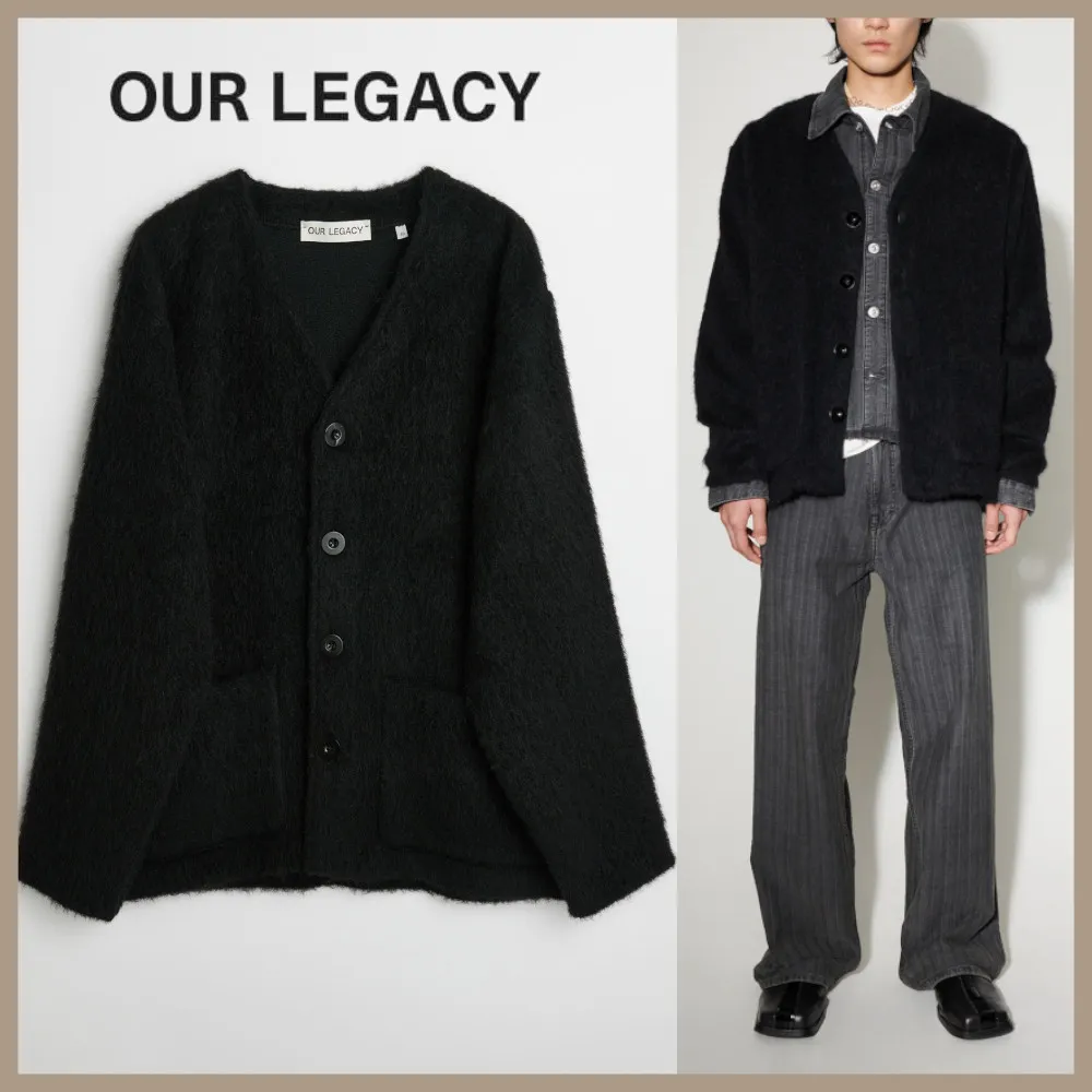 OUR LEGACY  |Other Plaid Patterns Unisex Linen Street Style Long Sleeves