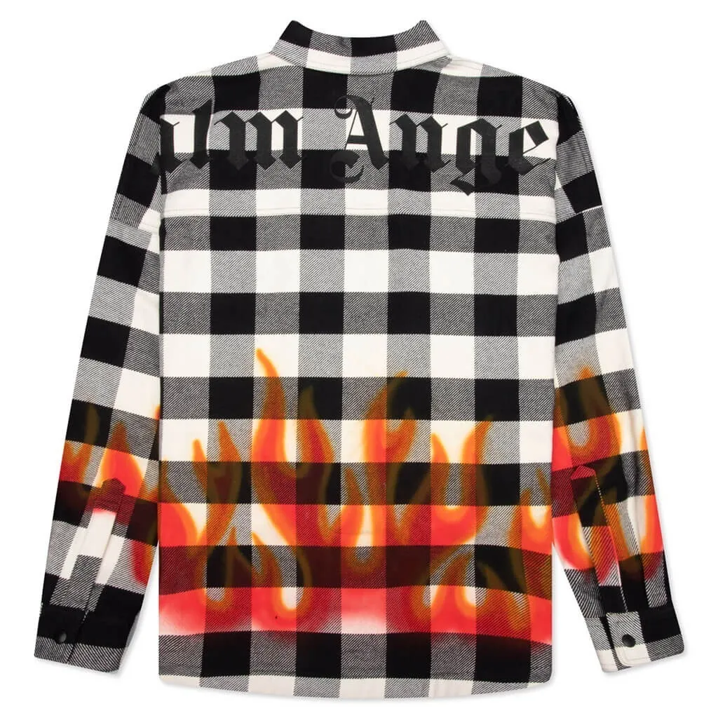 Palm Angels  |Other Plaid Patterns Street Style Long Sleeves Cotton Shirts