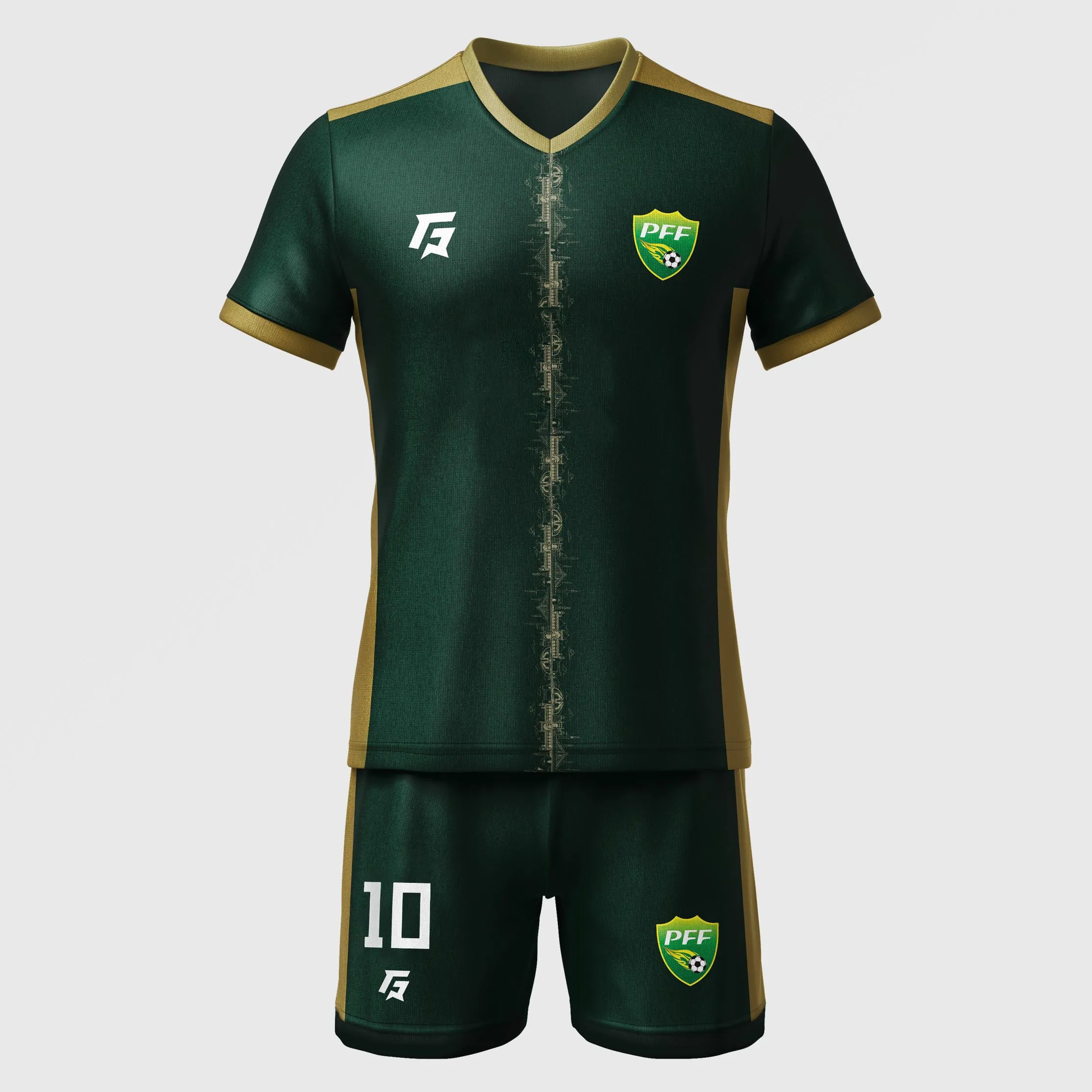 PFF Home Kit Customized Shorts (Green)