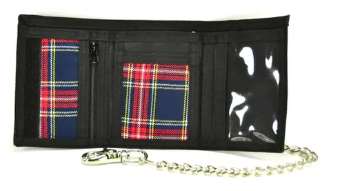 Plaid wallets Punk