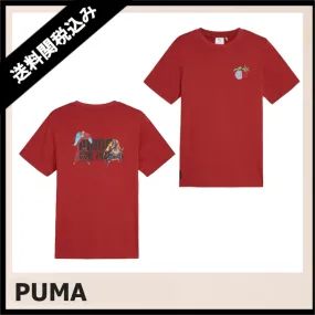 PUMA  |Unisex Collaboration Short Sleeves T-Shirts