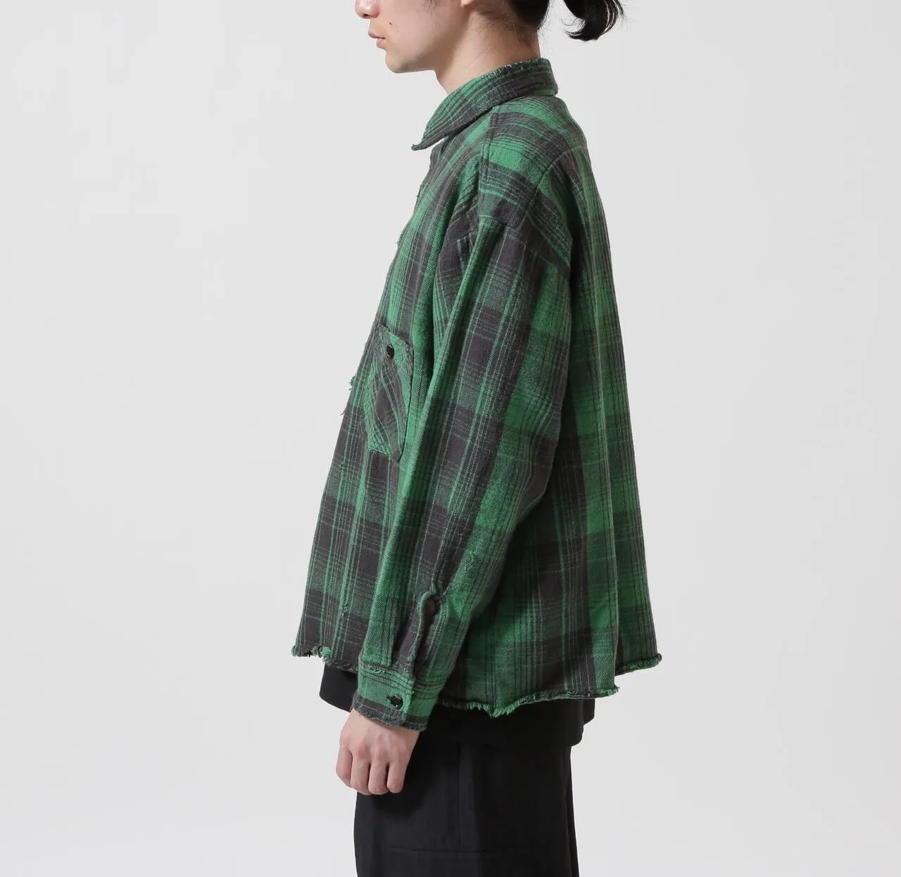 Saint Mxxxxxx  |Tartan Other Plaid Patterns Unisex Long Sleeves Cotton Logo