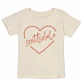 Scottsdale Heart Organic Tee / Onesie