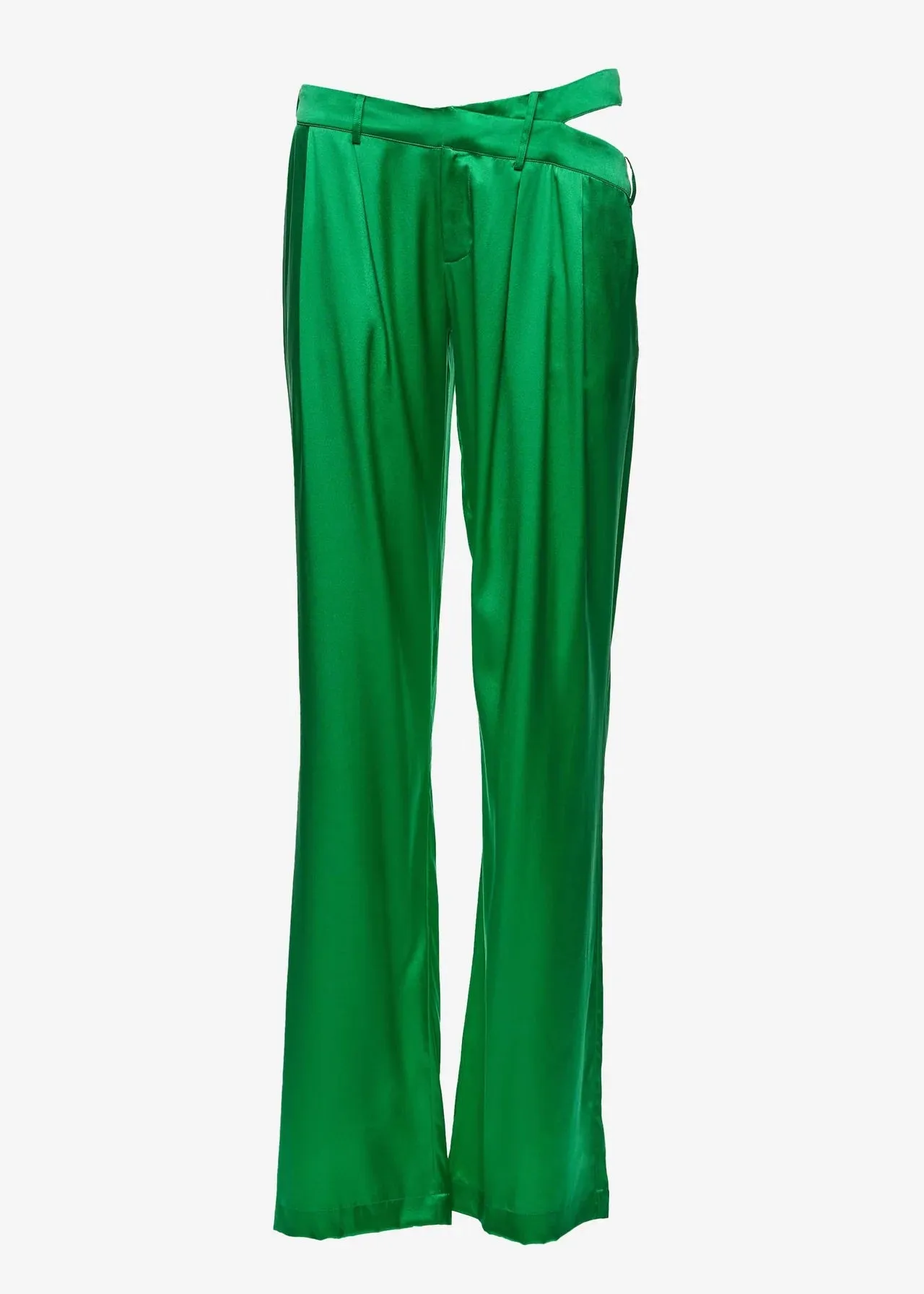 Ser.o.ya - Zarri Silk Pant - Kelly Green