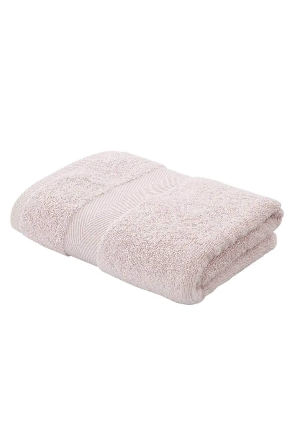 Silk Hand Towel 50cm x 90cm - Blush