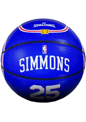 Spalding NBA Jersey Basketball Ben Simmons Size 7  5020