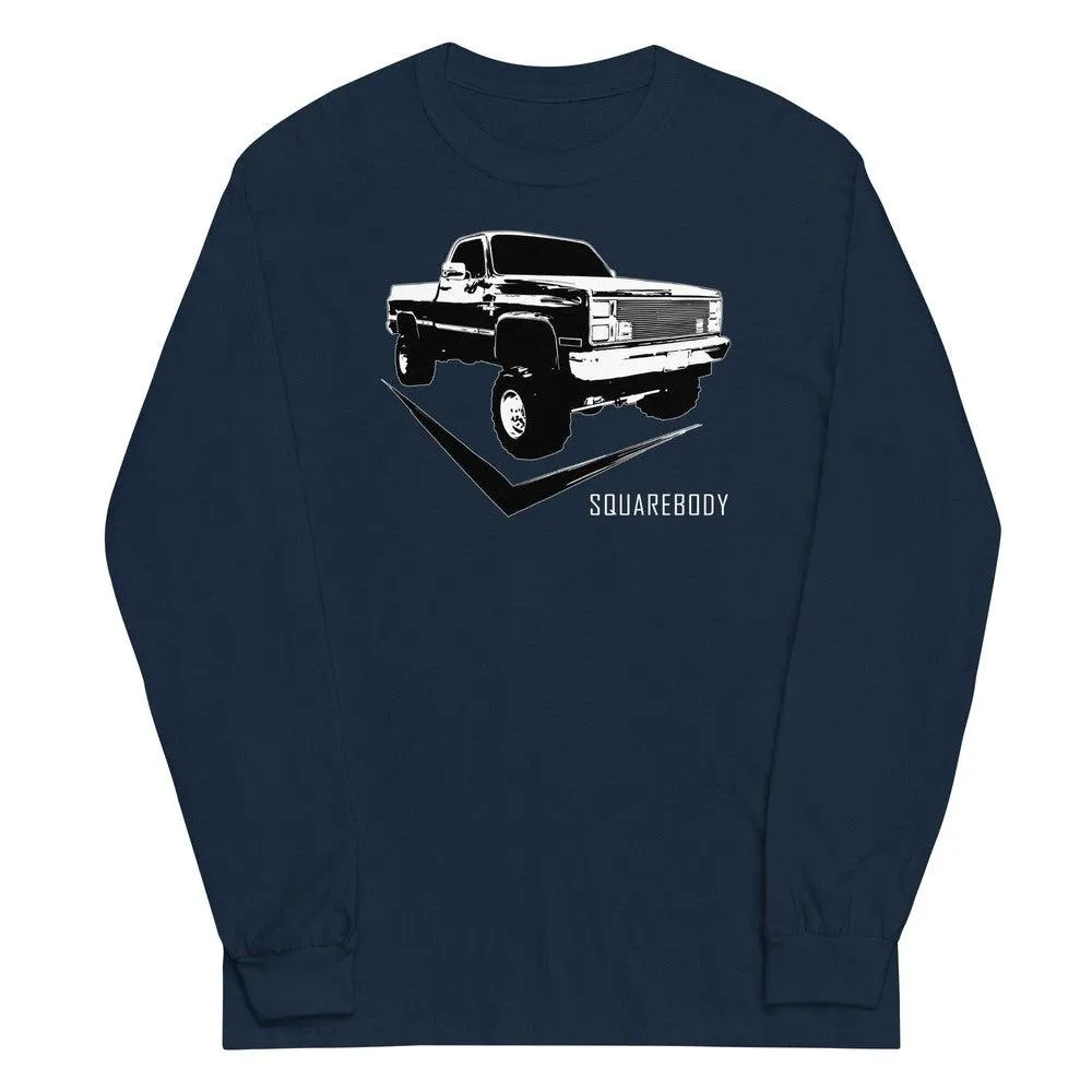 Square Body 80's Truck Long Sleeve T-Shirt