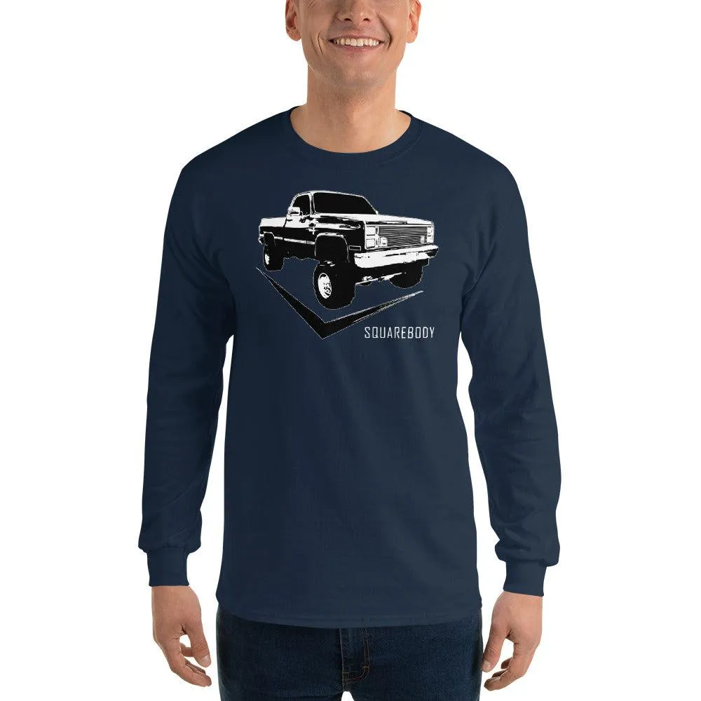 Square Body 80's Truck Long Sleeve T-Shirt