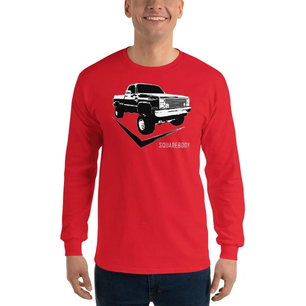 Square Body 80's Truck Long Sleeve T-Shirt