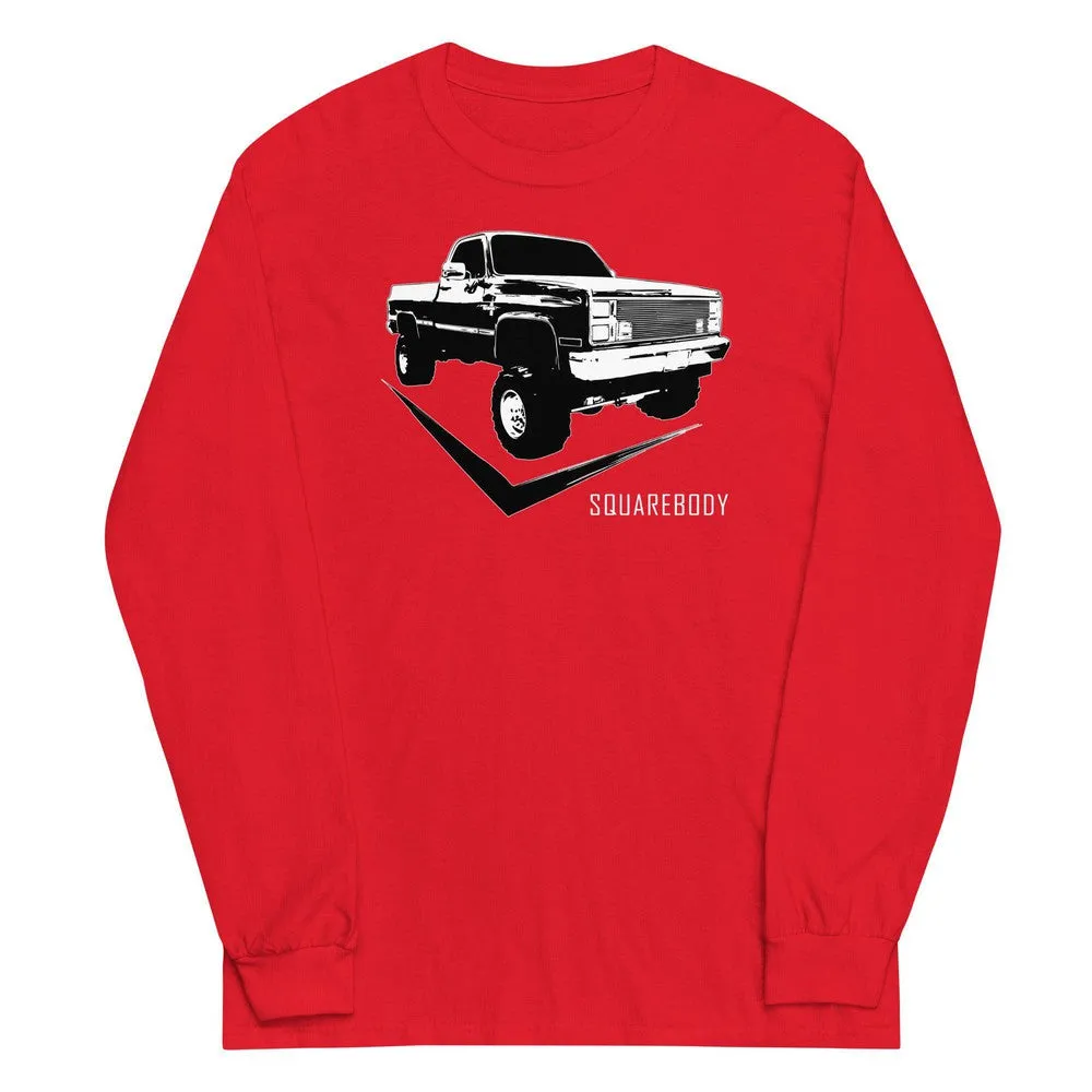 Square Body 80's Truck Long Sleeve T-Shirt