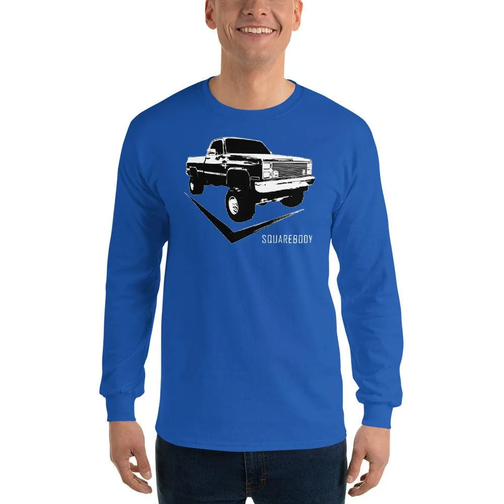 Square Body 80's Truck Long Sleeve T-Shirt