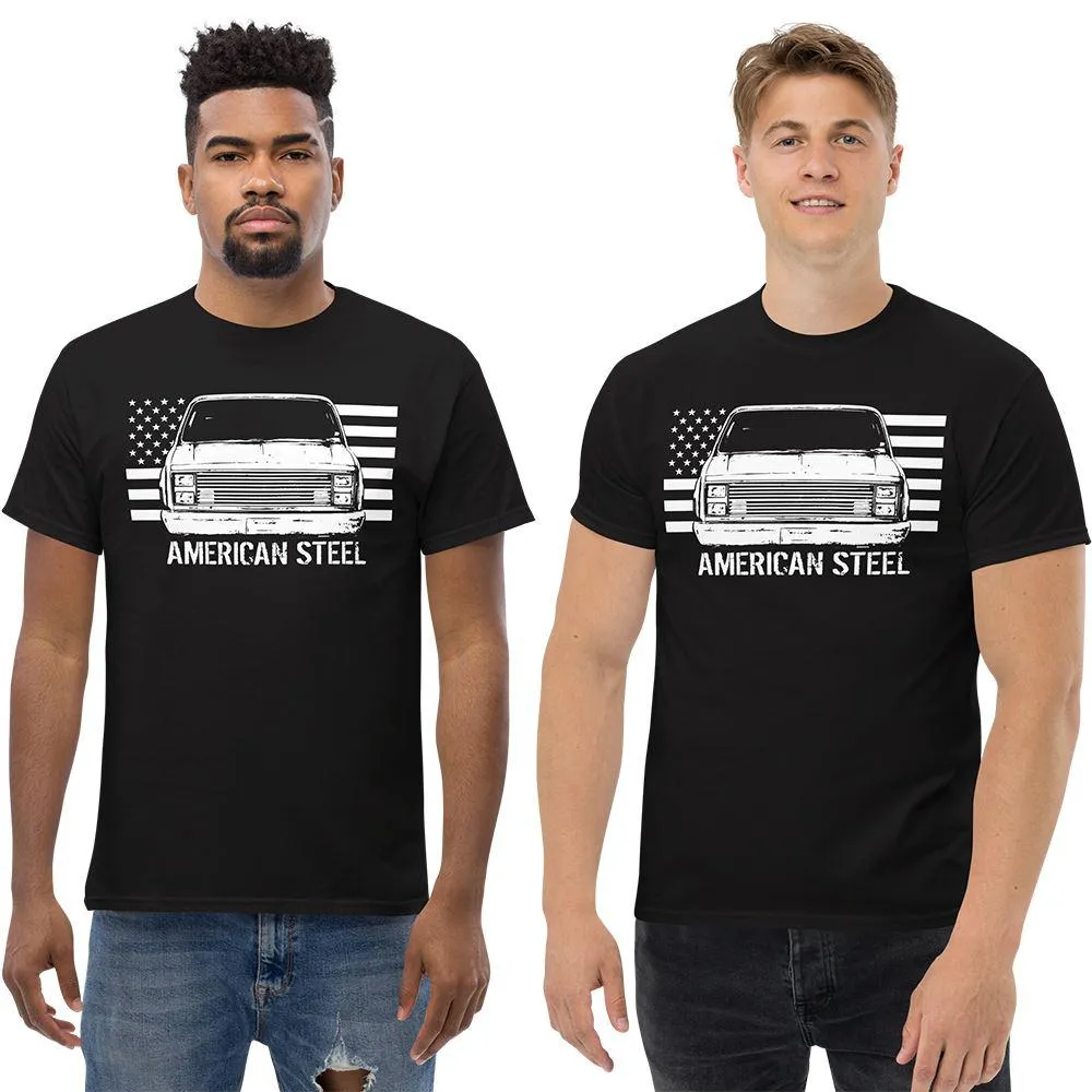 Square Body American Steel C10 Pickup Squarebody T-Shirt