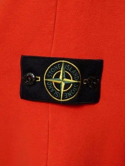 STONE ISLAND  |Unisex Plain Cotton Logo Sweatshirts