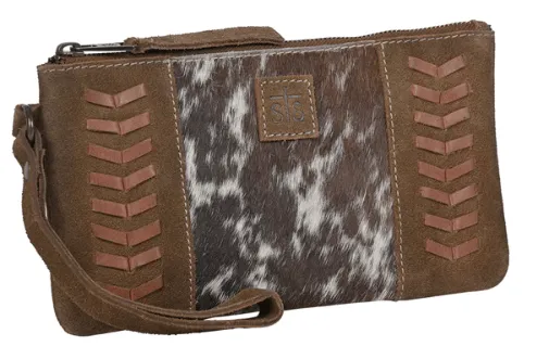 Sts Ranchwear Cowhide Saddle Tramp Wristlet