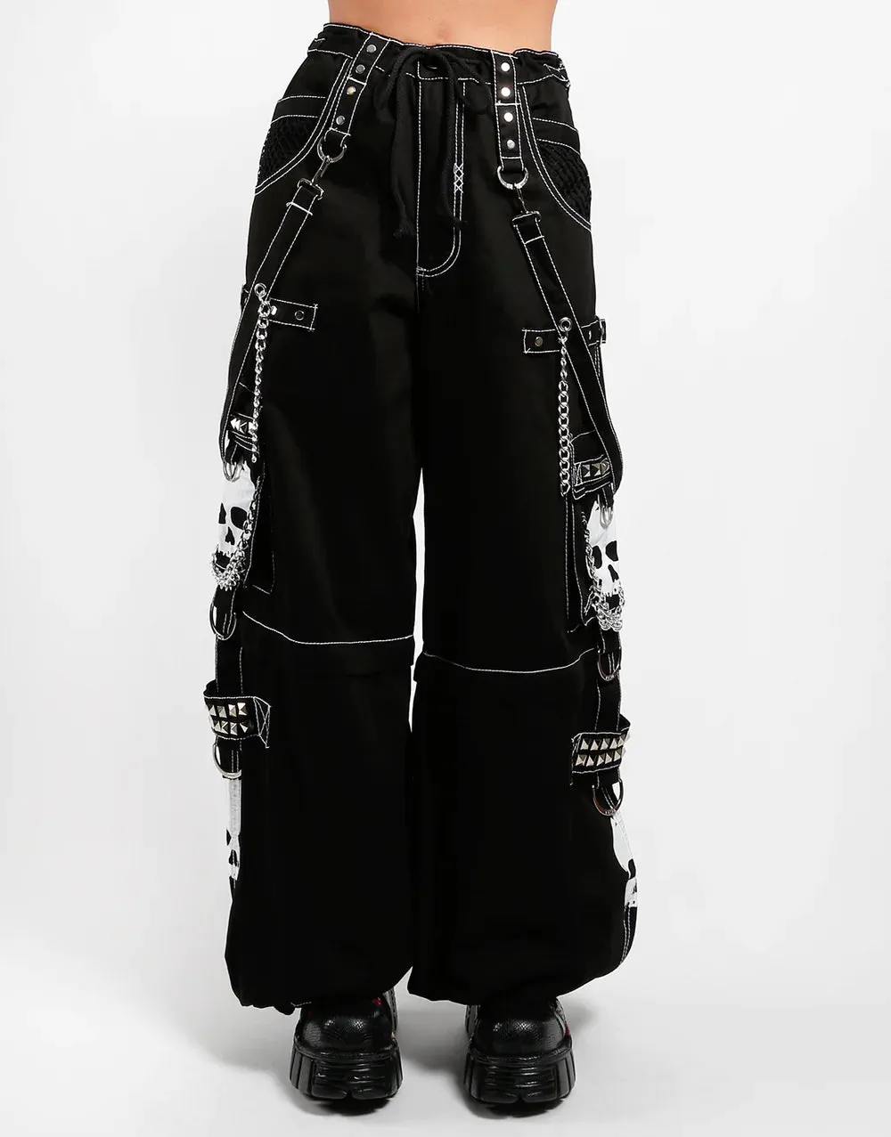 Super Skull Pant Black/White