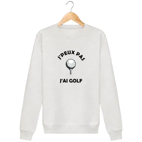 Sweat Col Rond J'PEUX PAS J'AI GOLF