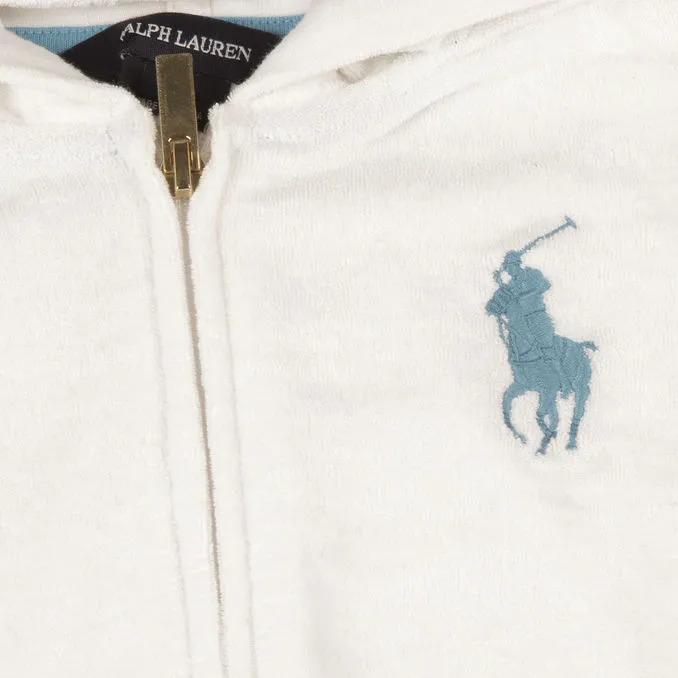 SWEATSHIRT BIG PONY Kid White 