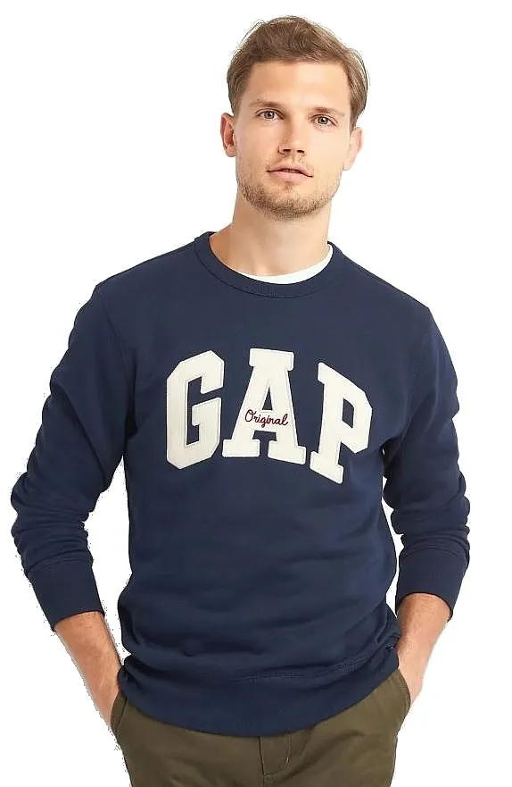 sweatshirt GAP Original Arch Crew - Tapestry Navy - men´s