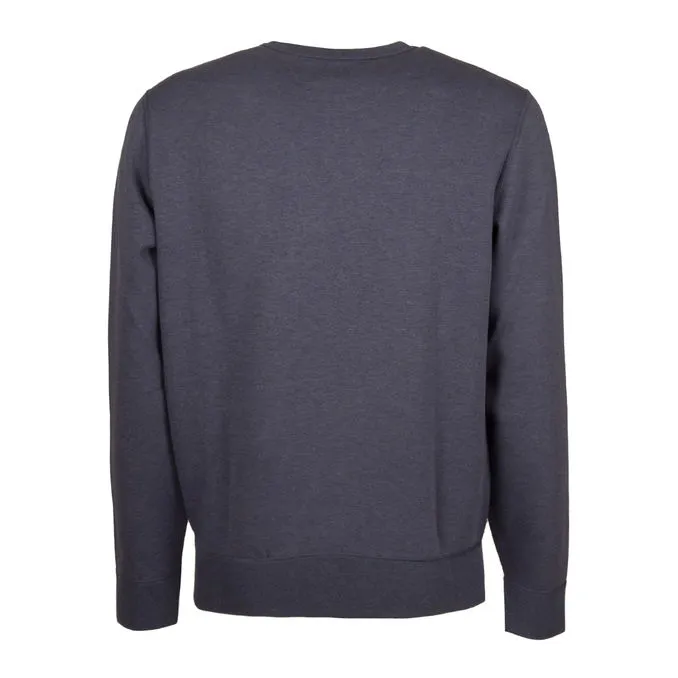 SWEATSHIRT Man Derby Blue Heather 