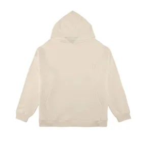 SWEATSHIRT WITH HOOD AND LOGO Man Sand