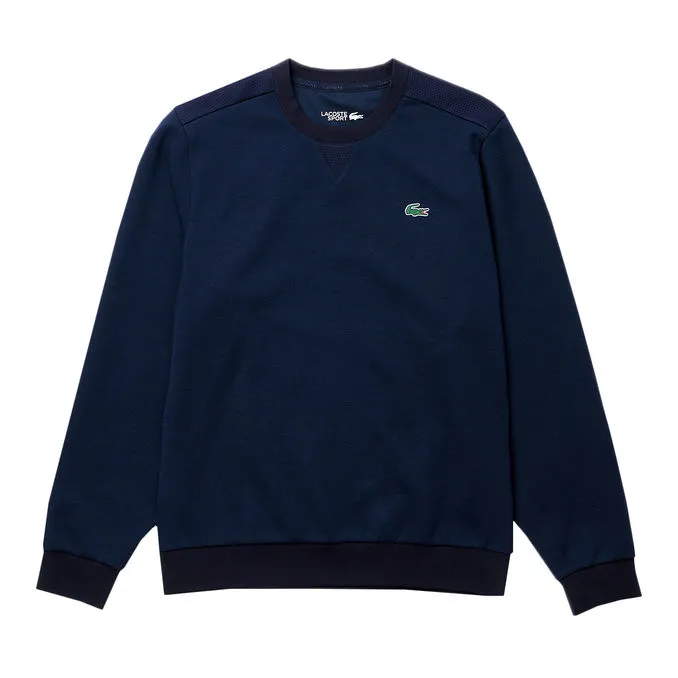 SWEATSHIRT WITH MESH Man Blue Navy