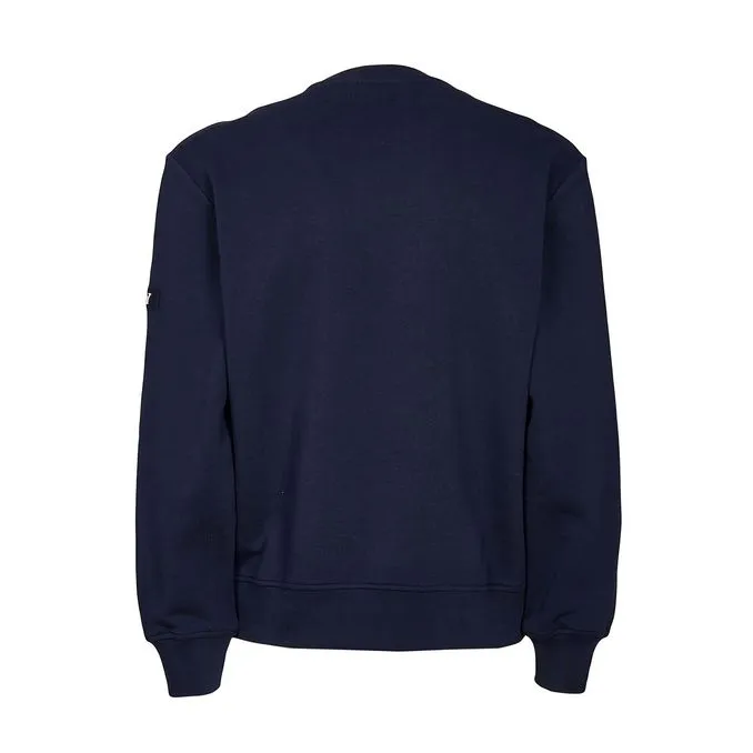 SWEATSHIRT WITH ZIP POCKET POCKET Man Navy