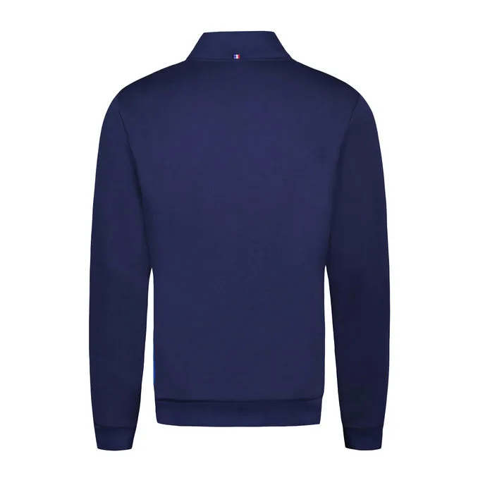 SWEATSHIRT ZIP SAISON Man Bleu Nuit 