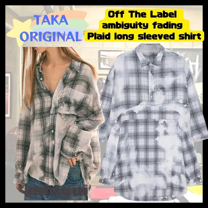 TAKA ORIGINAL  |Other Plaid Patterns Unisex Street Style Shirts