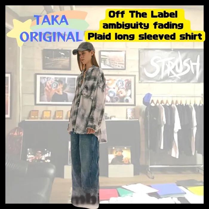 TAKA ORIGINAL  |Other Plaid Patterns Unisex Street Style Shirts