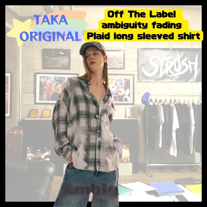 TAKA ORIGINAL  |Other Plaid Patterns Unisex Street Style Shirts