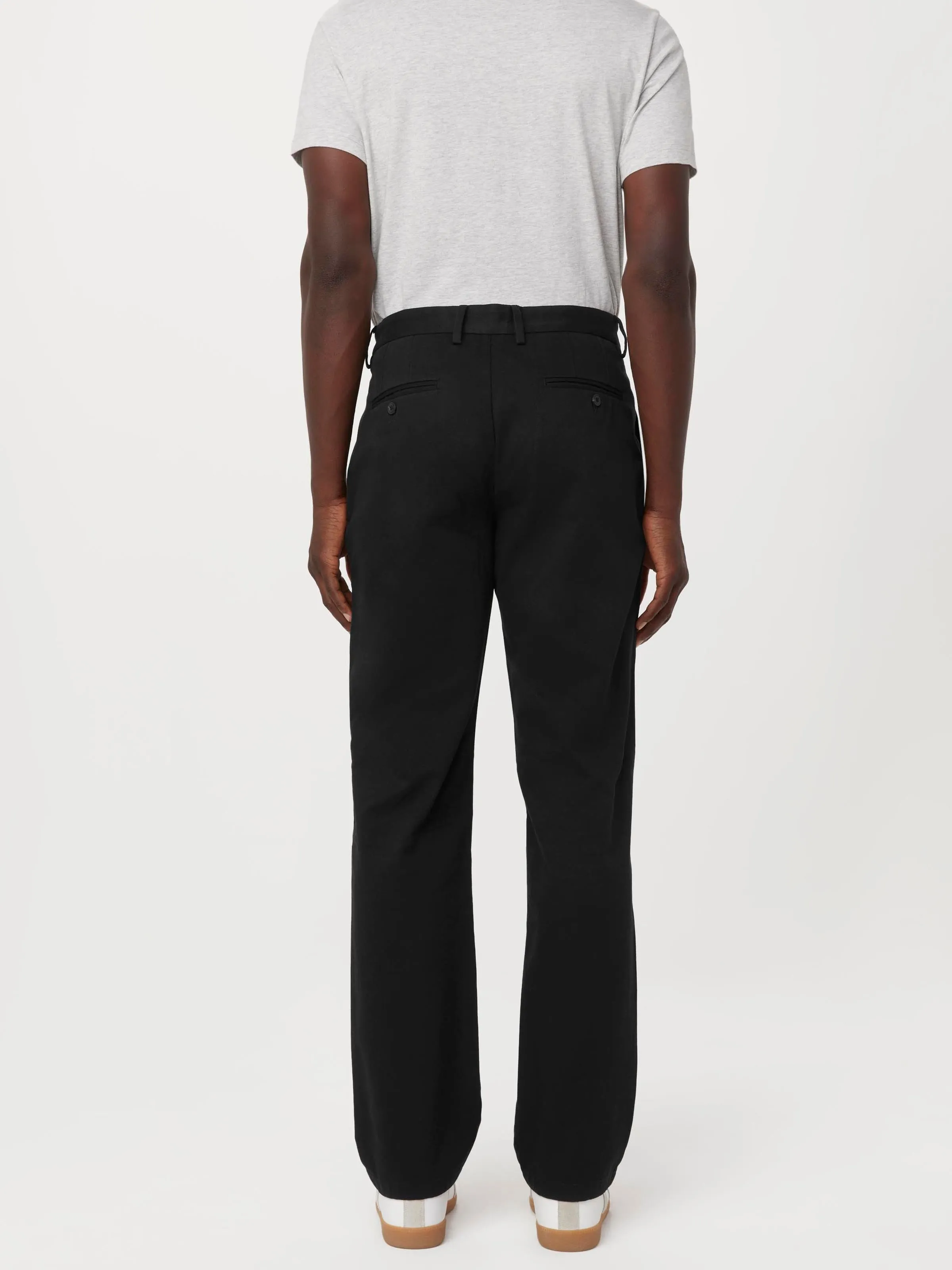 The Joey Straight Chino Pant in Black