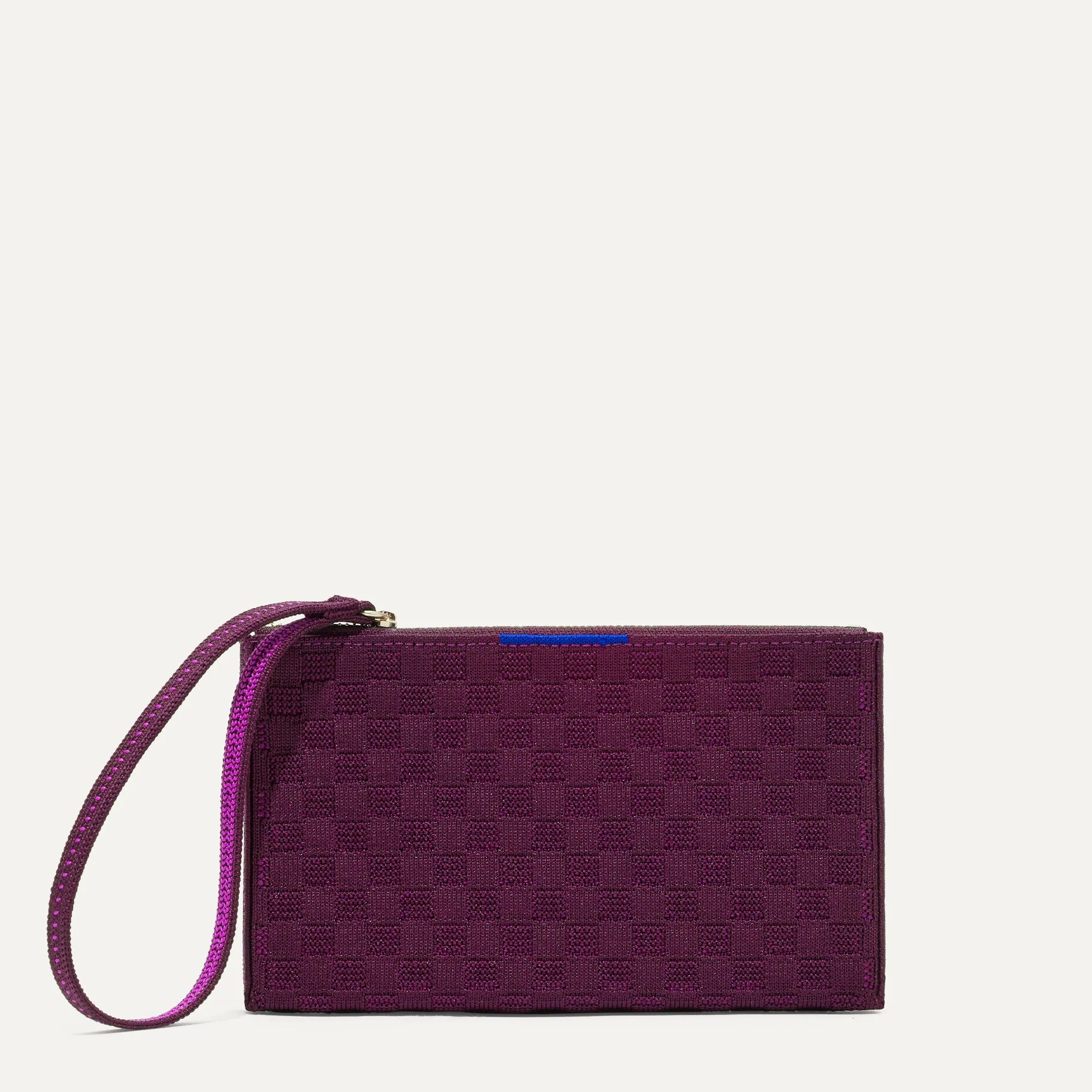 The Wallet Wristlet in Plum Purple