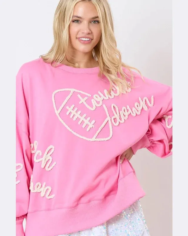 Touchdown Embroidered Sweatshirt