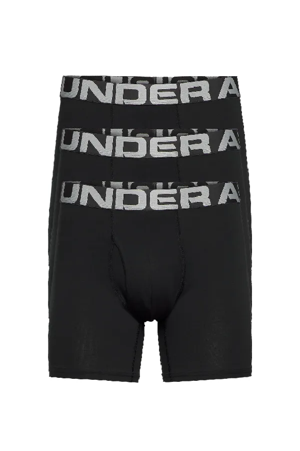 Under Armour Boxers 3-Pack Black