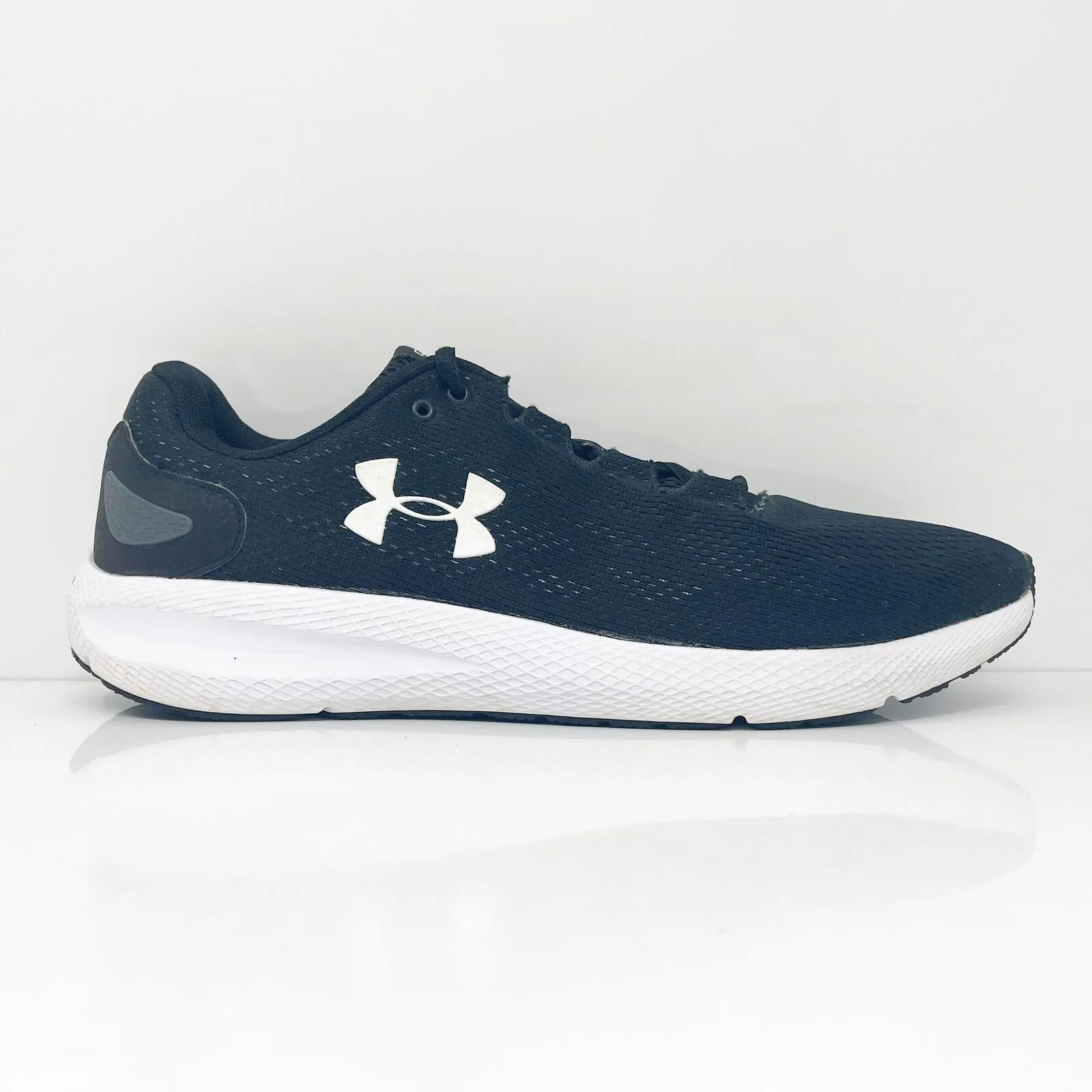 Under Armour Mens Charged Pursuit 2 3022594-001 Black Running Shoes Sneaker 11.5